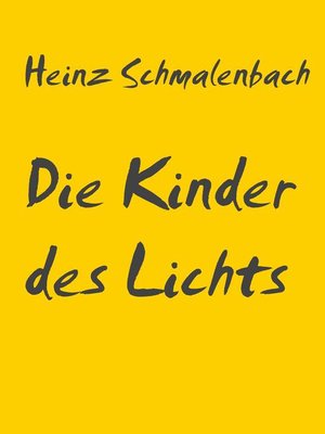 cover image of Die Kinder des Lichts